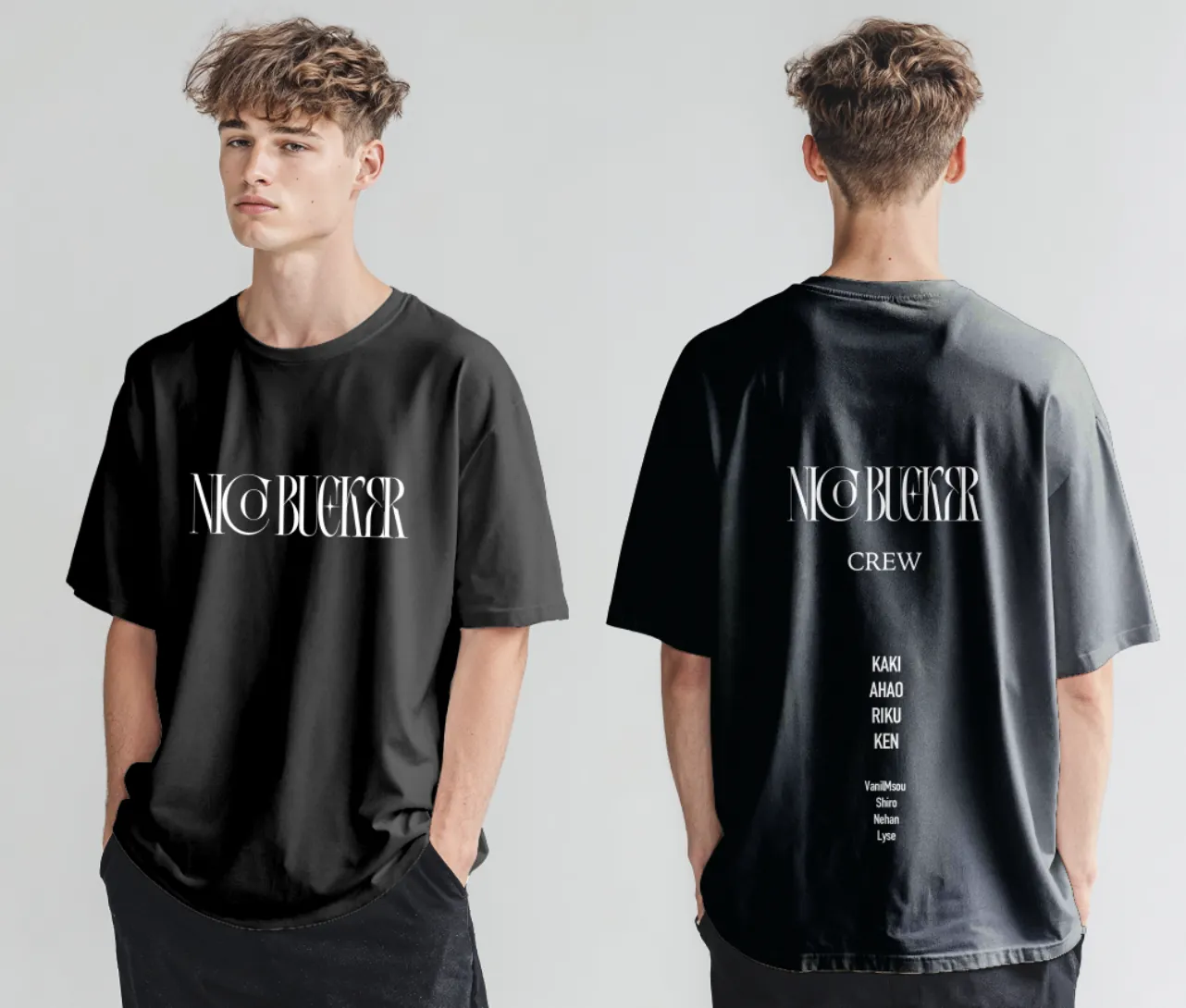 NICO BUCKER merch preview